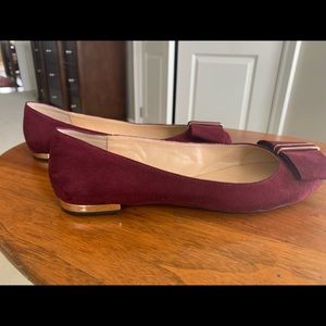 burgundy Flats